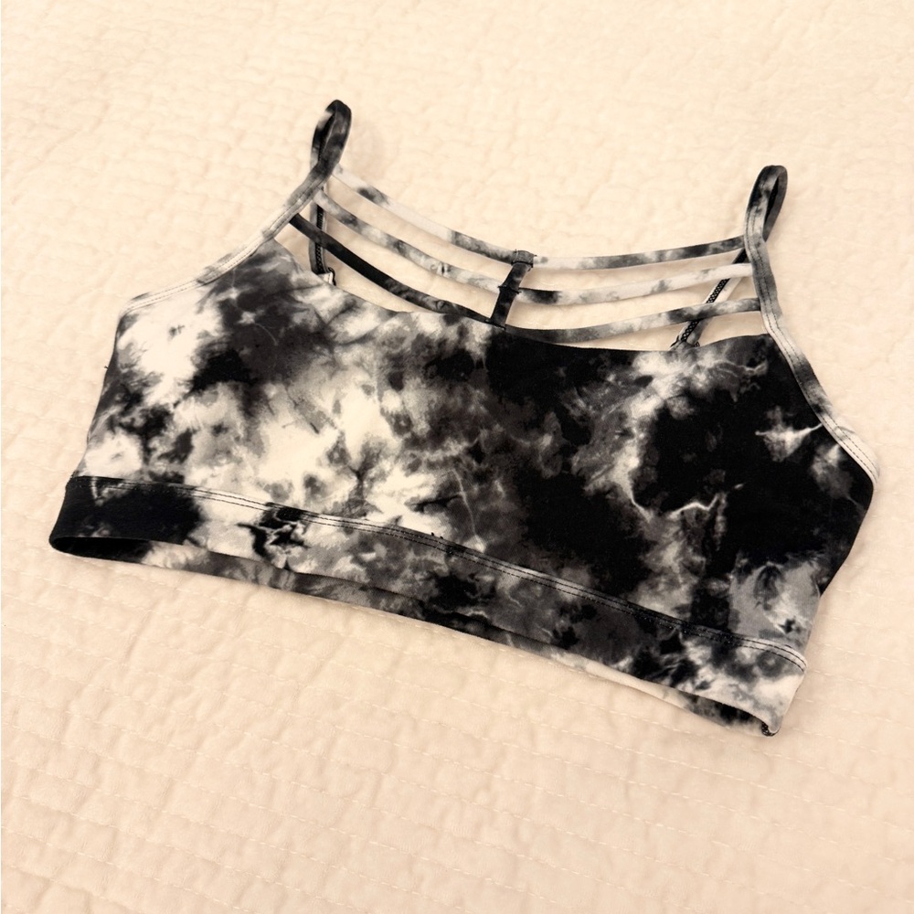 Women's Marble Sports Bra